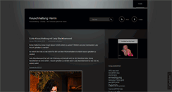 Desktop Screenshot of keuschhaltung-herrin.com